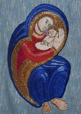 Muttergotteskasel Detail1